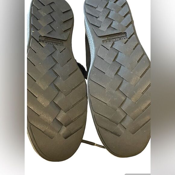 Merrell Tremblant Ezra Waterproof Winter Snow Boots Black Suede Leather SZ 9 - Picture 8 of 10